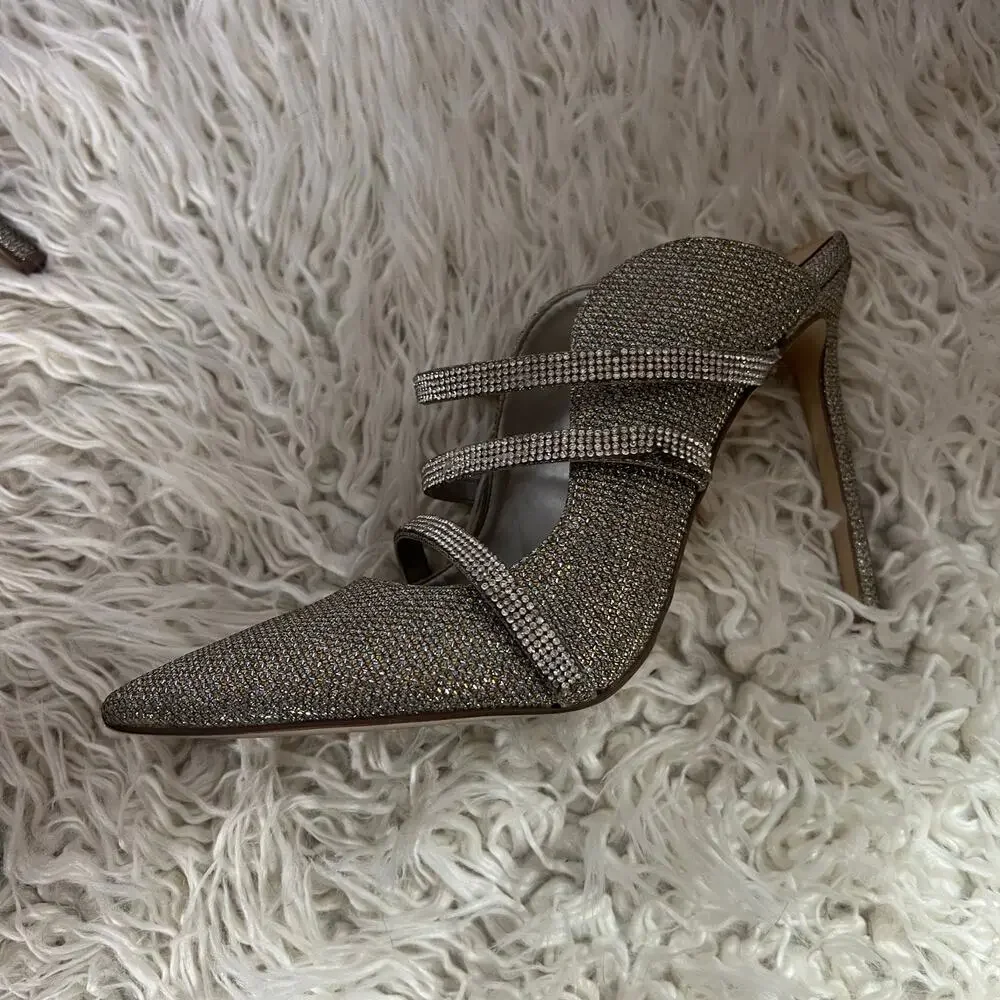 Just Fab Rhinestone Heels - Picture 6 of 12